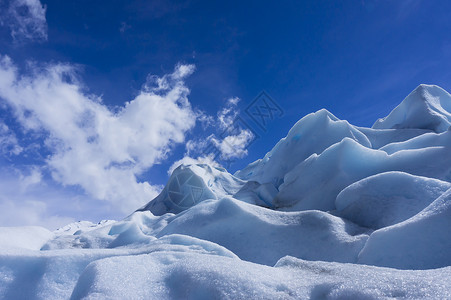 从蓝色冰川表面看 阿根廷帕塔哥尼亚 南美洲和阿根廷 荒野 地标图片