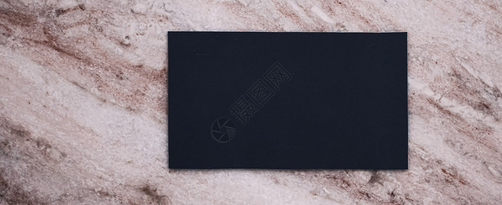 以石本背景 豪奢品牌平板版和模型品牌身份设计为名牌的黑商卡纸板 样机 卡片背景图片