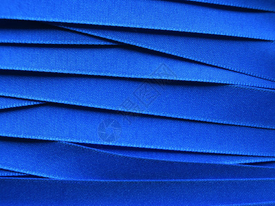 闪亮的蓝色缎带 卡片 奢华 邀请函 闪耀 庆典 海军 横幅背景图片