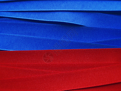 闪亮的蓝色和红色缎带 展示 海军 销售 闪耀 装饰风格背景图片
