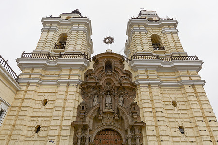 秘鲁利马的旧金山修道院图片