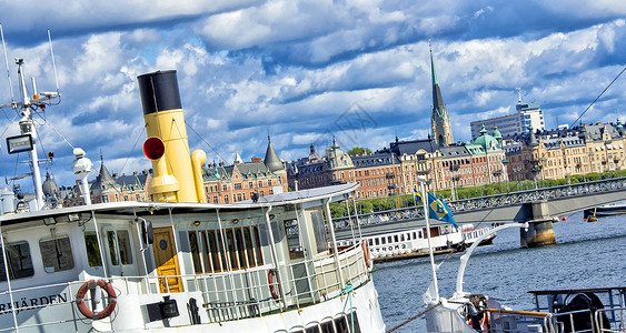 斯德哥尔摩环球报欧洲美丽的高清图片