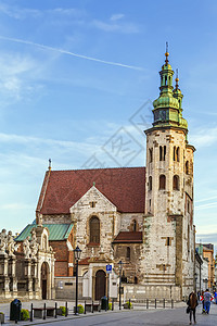 圣安德鲁教堂 波兰克拉科夫高清图片