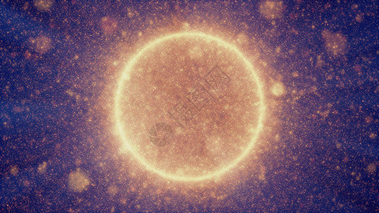 抽象粒子太阳太阳耀斑粒子 黑点 太阳能 辐射 假期背景图片