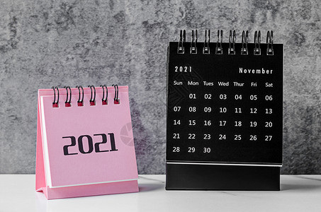2021年11月的迷你日历背景图片