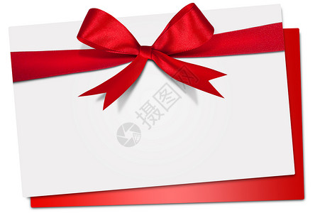 红包优惠券彩带贴有带彩带的礼品卡纸条 婚礼 横幅 冬天 丝带背景