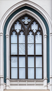 哥特大教堂窗户 式 宗教 现代的 基督教 老的 拱形的背景图片