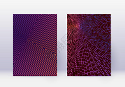 封面设计模板集。抽象线条现代 b图片