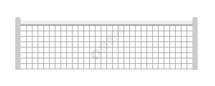 排球或网球网供球员、体育比赛使用图片