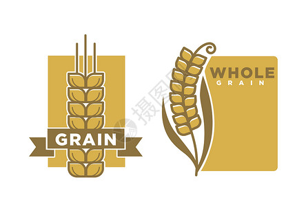 全麦、农业糕点产品标识图片