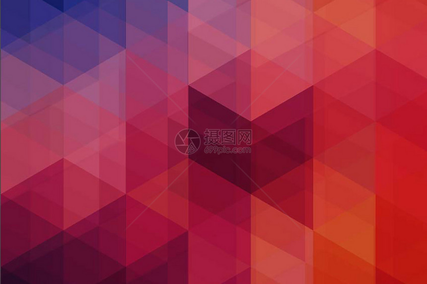 彩色几何形商务背景矢量图素材图片