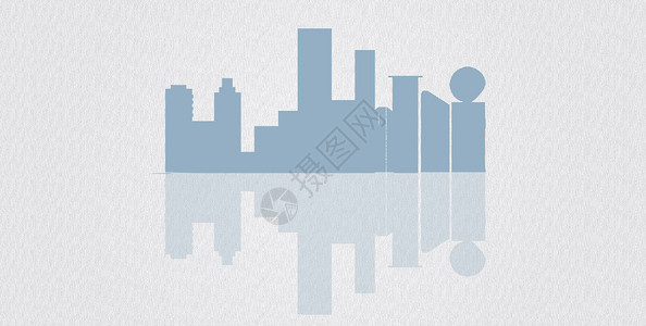 城市新地标城市剪影合集矢量素材设计图片