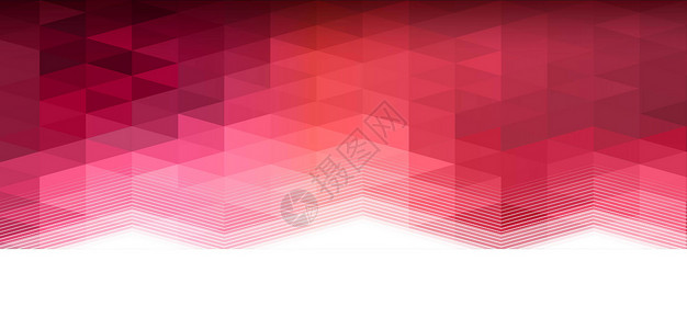 红色多边形立体多边形几何背景设计图片