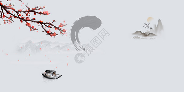 中国风素材下载中国风水墨背景设计图片