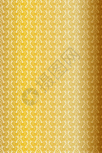花朵装饰图案金色装饰墙纸图案矢量素材设计图片
