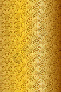 复古装饰花纹金色装饰墙纸图案矢量素材设计图片