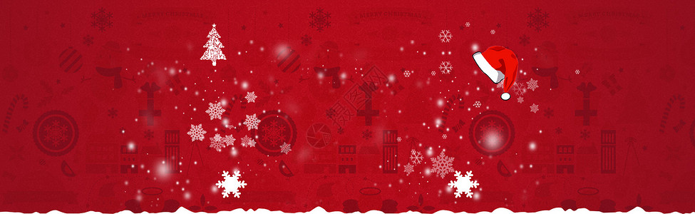圣诞节淘宝首页淘宝圣诞节活动海报背景设计图片