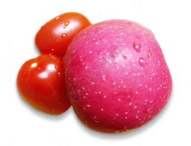 樱桃元素苹果西红柿抠图素材设计图片