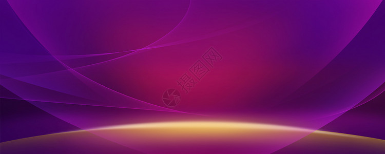 紫色淘宝海报科技光效设计图片