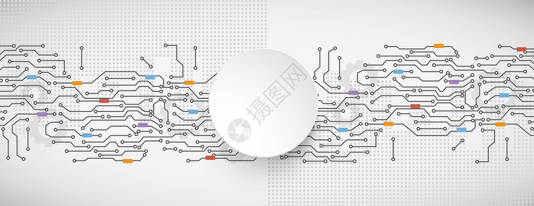 科技线条抽象背景图片