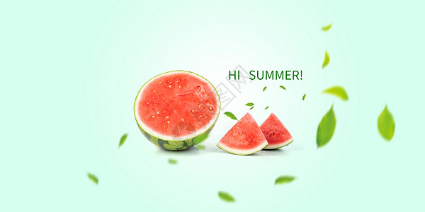 夏季清凉小西瓜图片