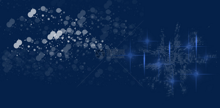 科技创意信息技术线条蓝色背景图片