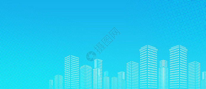 网页装修素材科技城市背景设计图片
