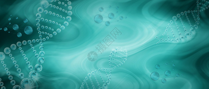 分子概念绿色医疗背景设计图片