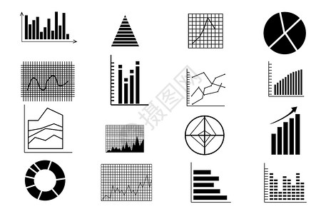 分析图表图标分析图图表图标集设计图片