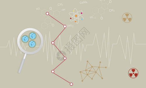 生物细菌研究背景图片