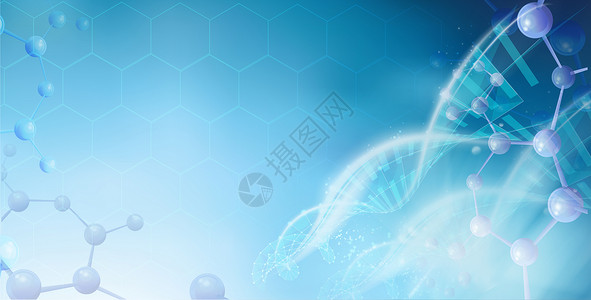 医疗DNA技术医疗科技背景设计图片