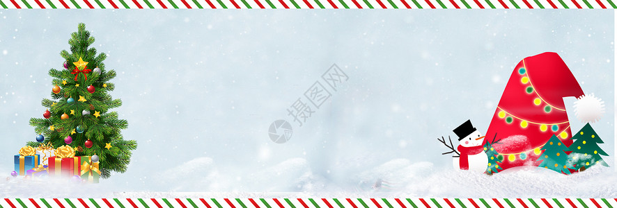 可爱圣诞节雪人圣诞节设计图片