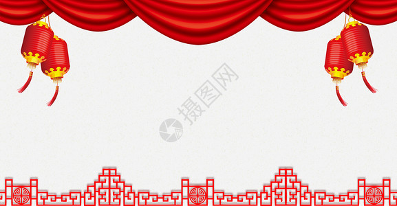 红灯笼喜庆节日喜庆背景设计图片