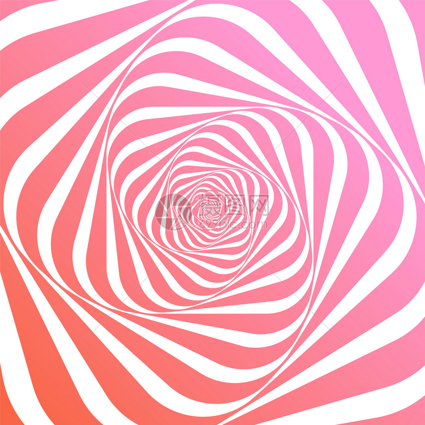 抽象3D粉色漩涡图片