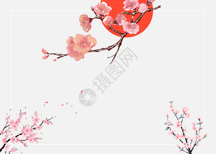 花簇素材浪漫花朵背景设计图片