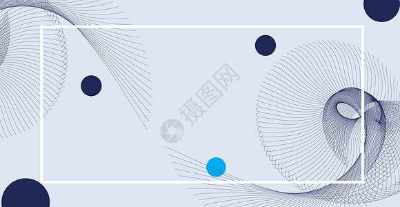 圆点科技螺旋线条科技背景设计图片