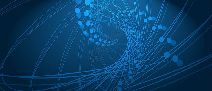三维数字化抽象三维空间线条科技设计图片