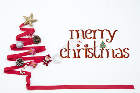 3d英文圣诞字圣诞节立体字体设计设计图片