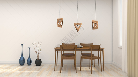 家具椅子桌子现代简约餐厅家居背景设计图片