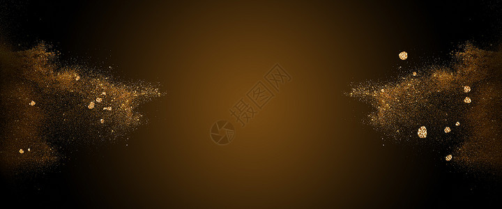 黑金圣诞节金色颗粒背景设计图片