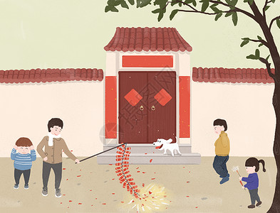 春节背景图片