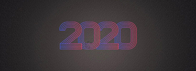 2020新年快乐ae新年快乐设计图片