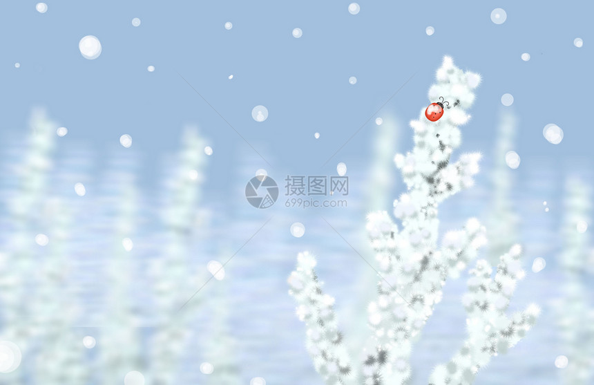 冬季雪景图片