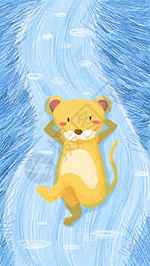 动物插画小老鼠壁纸高清图片