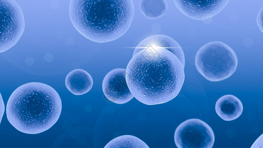 微生物菌剂圆形细胞设计图片