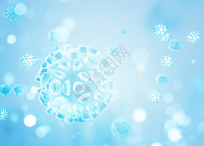 化学模型医疗细菌病毒设计图片