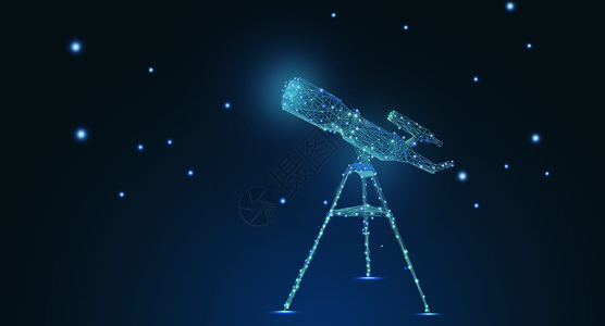 哈勃太空望远镜眺望星空设计图片