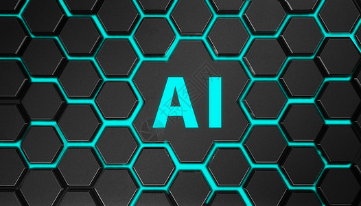 芯片结构AI科技智能背景设计图片