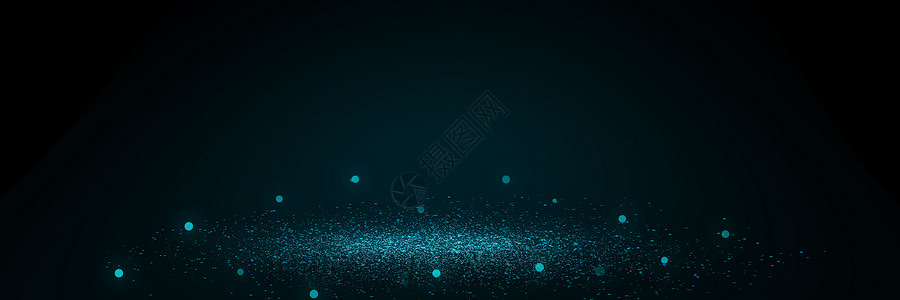 荧光系蓝色科技场景背景设计图片