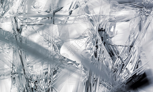 透明玻璃裂纹创意玻璃背景设计图片